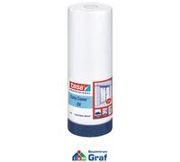 tesa Film de masquage Easy Cover 4369 UV 2600 mm x 14 m bleu mat — Pack 8