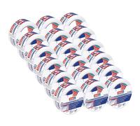 tesa 4668 Ruban de réparation en film - Ruban de réparation pour les artisans - Ruban en film polyéthylène transparent avec masse adhésive acrylique - 33 m x 5 cm | Paquet de 18