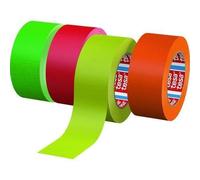 tesa 4671-50-25-FO Ruban adhésif de réparation pour tissu Orange fluo 50 mm x 25 m