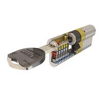 Tesa Assa Abloy TK153535N: Cylindre européen TK100, 35 x 35 mm, finition nickelée, compatible serrures à profil européen, usage résidentiel et commercial, montage facile