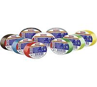 tesa 53988-00135-00 Ruban isolant 53988 Marron, Vert, Jaune, Blanc, Gris, Bleu, Rouge, Noir, Sc
