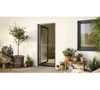 tesa 55192-00100-00 Moustiquaire tesa ALU COMFORT pour portes, 1,00 m x 2,20 m, blanche