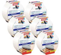 tesa 55731-00500-11 Jeu de rubans adhésifs double-face blanc (L x l) 10 m x 50 mm 6 pc(s)