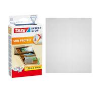 Tesa 55924-00021-00 Insect Stop Comfort moustiquaires, Noir | Moustiquaire fenêtre de toit standard réduisant le rayonnement solaire - Montage facile sans perçage - Anthracite métallisé