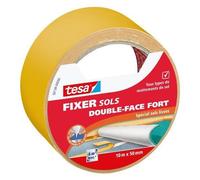 Tesa 56138-00000-00 Fixer Sols Double-face Fort Spécial Sols Lisses 10 m x 50 mm