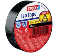 tesa 56192-00010-22 Ruban isolant noir (L x l) 10 m x 15 mm