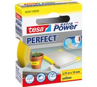 TESA 56341 GE - Bande de tissu TESA extra Power, 19 mm, jaune