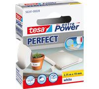 TESA 56341 WS - Bande de tissu TESA extra Power, 19 mm, blanc