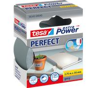 tesa Ruban adhésif toilé extra Power 56343 – Gris – 2,75 m x 38 mm