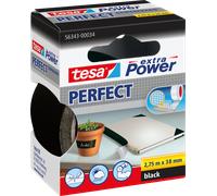 TESA 56343 SW - Bande de tissu TESA extra Power, 38 mm, noir