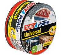 TESA 56348 SW - Bande de feuilles renforcées de tissu, 50 mm, noire