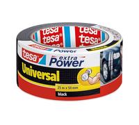 Tesa 56388-00001-07 extra Power Universal Ruban adhésif Noir - 25m x 50mm