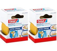 Tesa 56665 - Ruban Adhésif de Bricolage Double-face - 2,75m:38mm (Lot de 2)