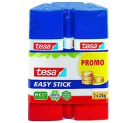Tesa ecoLogo Bâton de colle Easy Stick, pack promo 3x 25 g