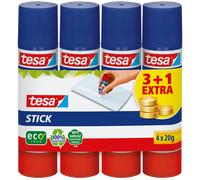 ecoLogo Stick Bâton de colle, paquet de 4, 20 g