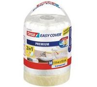 Adhésif recharge TESA Easy Cover avec bâche + ruban de masquage 33m x 550mm