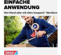 tesa 57180 Ruban adhésif d'emballage (L x l) 50 m x 50 mm 6 pc(s)