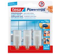 Crochet petit et tendance tesa Powerstrip® tesa 57544-00010-20 chrome (mat) 3 pc(s)