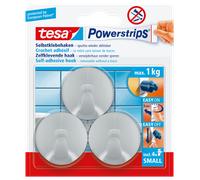 TESA 57578 - Crochets tesa® Powerstrips® ronds, chrome mat