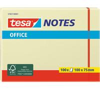 Note adhésive tesa 57657-00001 100 mm x 75 mm jaune 100 feuille(s)
