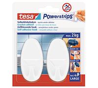 TESA 58013-00052-01 - Ganchos L Oval Blanco Powerstrips hasta 2 kg