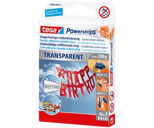 TESA 58800 - tesa Powerstrips® transparent Deco Strips
