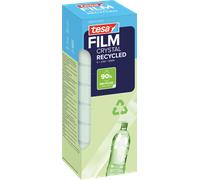 TESA 59044 - tesafilm® CRYSTAL RECYCLED, 33 m x 19 mm, 8 rouleaux