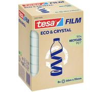 tesa 59047-00000-00 Ruban adhésif tesafilm® Eco & Crystal (L x l) 66 m x 19 mm 1 pc(s)