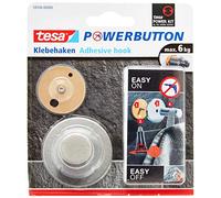 Tesa Crochet adhésif Powerbutton Classic 59330 acier Ø50 x 31 mm