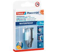 Strip large waterproof tesa Powerstrips® tesa 59700-00000-04 blanc 6 pc(s)