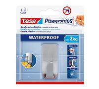 TESA 59707-00002-00 - Gancho de metal Zoom Powerstrips Waterproof hasta 2 kg