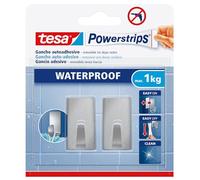 Tesa 597800000000 Mini crochet, Acier, Set de 2 Pièces Small