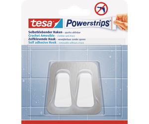 TESA 59785 - Crochets doubles TESA® PowerStrip®, métal-plastique