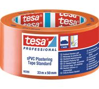 tesa Bande adhésive de plâtrage SPVC 60399 Professional orange 33 m x 50 mm 1 pièce