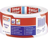 tesa 60760-00088-15 Ruban de marquage au sol tesa® Professional rouge/blanc (L x l) 33 m x 50 mm 1 pc(s)
