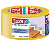 tesa 67001 Ruban d'enduit 50mmx33m jaune x6 morceau