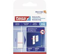 tesa Languettes adhésives Powerstrips 77760 pour carrelage et métal 2 kg 9 pièces blanc