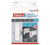 tesa 77771-00002-00 Bandes adhésives amovibles pour accrocher des tableaux sur papier peint Blanc