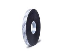 tesa ACXplus 7065 High Adhesion, 19mmx25m, 1,2mm, noir, liner papier blanc x4 morceau