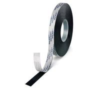 tesa ACXplus 7076 High Resistance, 25mmx18m, 1,5mm, noir, liner papier blanc x3 morceau