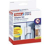 tesa Adaptateur pour moustiquaire de porte ALU FALT, blanc