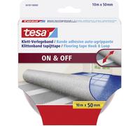 tesa Adhésif double face auto-agrippant à coller (L x l) 10 m x 50 mm blanc 1 pc(s)
