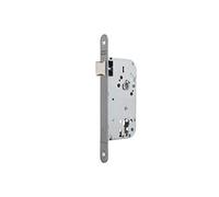 Tesa Assa Abloy 13558RAI Serrure à boucler pour portes en bois avec cylindre inoxydable entrée 50 mm/Front rond 135