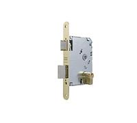 Tesa Assa Abloy 20105PRHN Serrures à encastrer pour portes en bois nickelé, entrée 50 mm/avant rond 2010-P