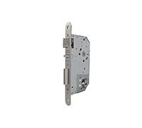 Tesa Assa Abloy 4030F5RAI Serrure pare-feu 2030F, entrée 50mm, avant arrondi, sans cylindre inclus, acier inoxydable