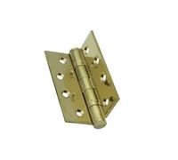 Tesa Assa Abloy BISCFCEM433LPD Charnières en acier inoxydable pour portes coupe-feu certifiées Laiton 102 x 76 x 3 mm AISI 316