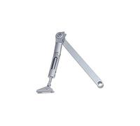 Tesa Assa Abloy DCL141-EV1 Bras articulé pour ferme-porte DC140 pour portes, argenté, avec retenue