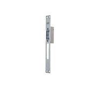 TESA ASSA ABLOY Gâche électrique à encastrer, têtière Longue LB basculante, Acier Inoxydable, 12 V, Automatique avec déverrouillage Manuel, pour Portes en Bois ou menuiserie métallique