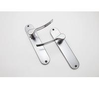 Tesa Assa Abloy mb5l800cr Poignée Barcelona Plaque longue, chrome brillant