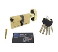 Tesa Assa Abloy MK1B3040L Cylindre de haute sécurité TK100 double embrayage laiton 30 x 40 mm outon